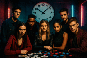plongez dans l'univers captivant de la nouvelle série incontournable à binge-watcher sur netflix, parfaite pour les fans de « squid game » et « elite ». suspense, intrigues et rebondissements vous attendent dans cette production qui tiendra en haleine les amateurs de dramas palpitants.